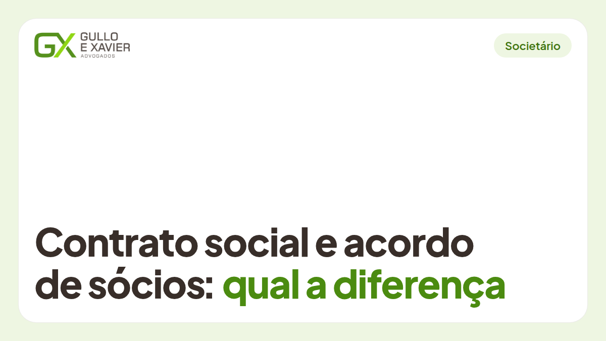 Sócios de uma empresa reunidos em volta de uma mesa de escritório, analisando documentos, com o título do artigo por cima.